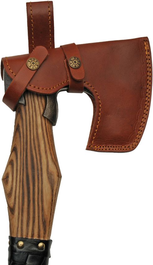 Pakistan Rune Bearded Axe Fixed Blade Stainless 6.5" Head