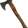 PA882468.jpg Rite Edge Grooved Bearded Axe 7" Black Stainless Fixed Blade