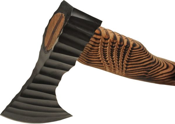 PA882468_add_03.jpg Rite Edge Grooved Bearded Axe 7" Black Stainless Fixed Blade