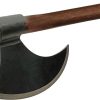 PA882475_add_01.jpg India Made Medieval Bearded Axe 12" Forged Head Brown Wood