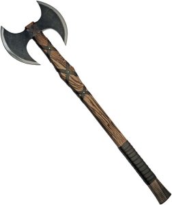 Rite Edge Berserker Battle Axe 40" Stainless Steel Ash Handle