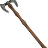 PA882481.jpg Rite Edge Double Raven Bearded Axe 36" Stainless Fixed Blade
