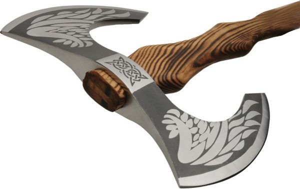 PA882481_add_03.jpg Rite Edge Double Raven Bearded Axe 36" Stainless Fixed Blade