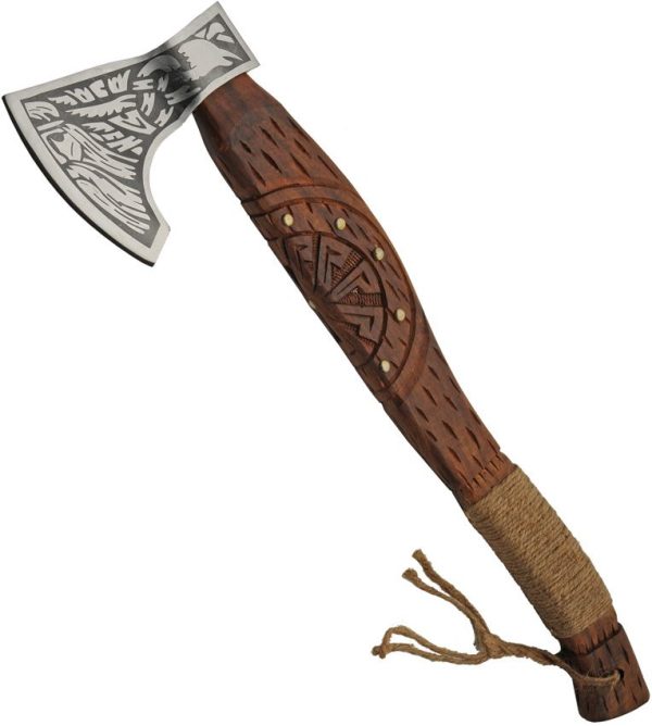 Pakistan Viking Compass Axe 22" Ashwood Fixed Blade