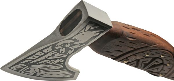 Pakistan Viking Compass Axe 22" Ashwood Fixed Blade