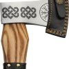 Pakistan Viking Throwing Axe 12.5" Stainless Steel Ashwood