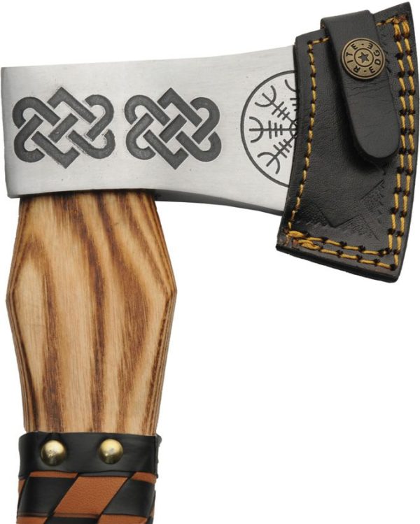 Pakistan Viking Throwing Axe 12.5" Stainless Steel Ashwood