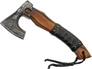 Pakistan Nordic Throwing Axe 12.5" Stainless Fixed Blade