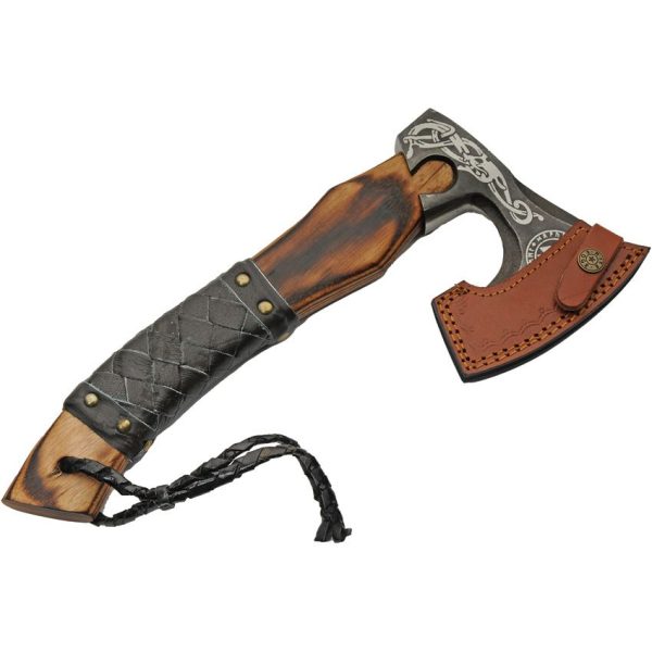 PA882491_add_02.jpg Pakistan Nordic Throwing Axe 12.5" Stainless Fixed Blade