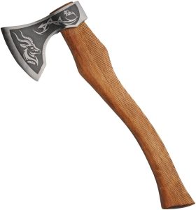 Pakistan Nortic Goathead Axe Fixed Blade 1lb Outdoor Tool