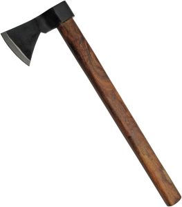 Pakistan Medieval Axe Large - Carbon Steel Head Wood Handle