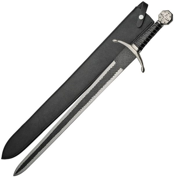 Pakistan Flint Crusader Sword 25" Stainless Blade Fixed Blade
