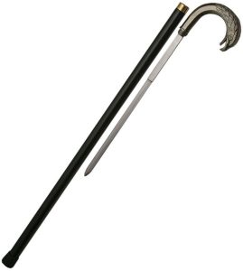 Pakistan Bird Sword Cane - 34 inches Decorative