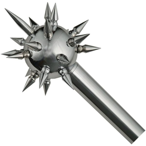 Pakistan Silver Mace Ball Spike - 34.75 inches