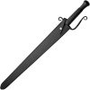 Pakistan Knight's Cutlass Sword 29.75" Spring Steel Fixed Blade
