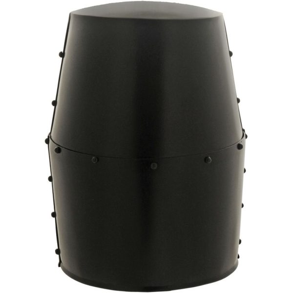 Pakistan Crusader Great Helm - Wearable Carbon Steel