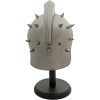 India Made Gladiator Display Helmet Silver Carbon Steel 15"