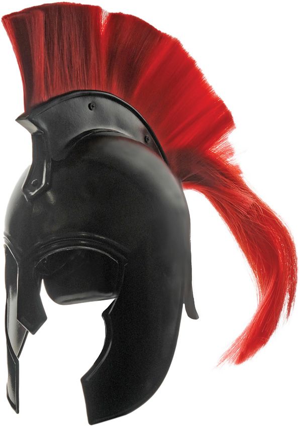 India Made Trojan Corinthian Helmet Red Horsehair Crest Wearable