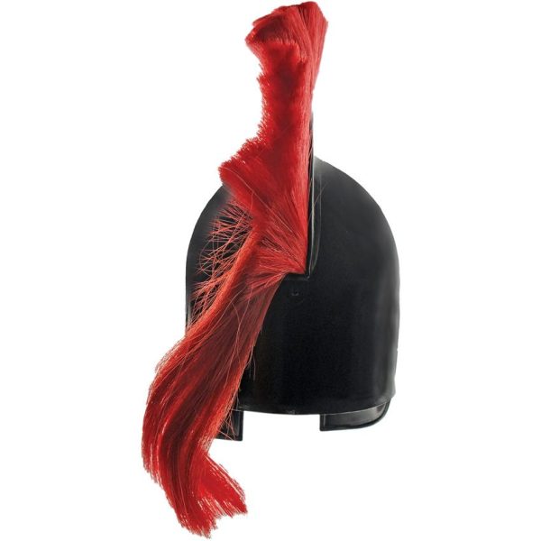 India Made Trojan Corinthian Helmet Red Horsehair Crest Wearable