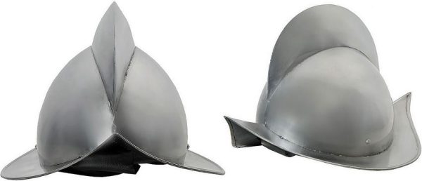 India Made Spanish Morion Helmet Carbon Steel 12.5"