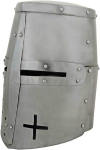 PA910988.jpg India Made Medieval Knight's Helmet 18 Gauge Steel