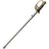 India Made French Officer Sword - 40in Stainless
