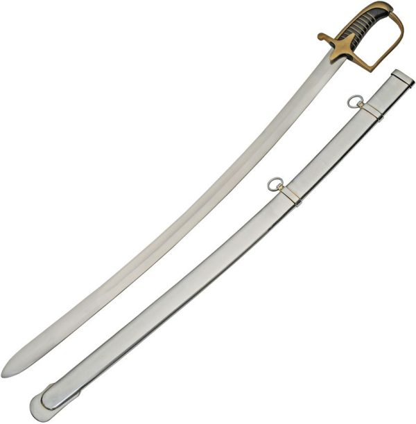 India Made French Napoleon 30" Satin Stainless Sword