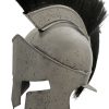 PA910994.jpg India Made Roman Helmet Carbon Steel - Black Plume