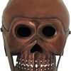 India Made Monkey Skull Helmet Flip Knife Copper Steel 11.5"