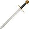 PA911003.jpg India Made Templar Sword 26" Carbon Steel Blade Fixed Blade