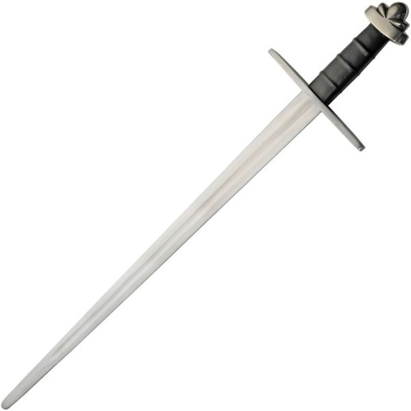 India Made Lobed Viking Sword 29" Carbon Steel Blade Fixed