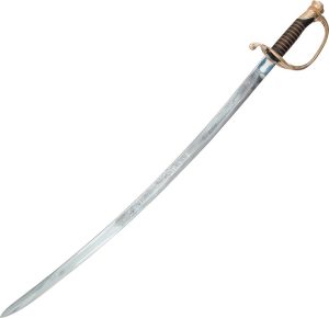 India Made US Cavalry Sword 33" Carbon Steel Fixed Blade