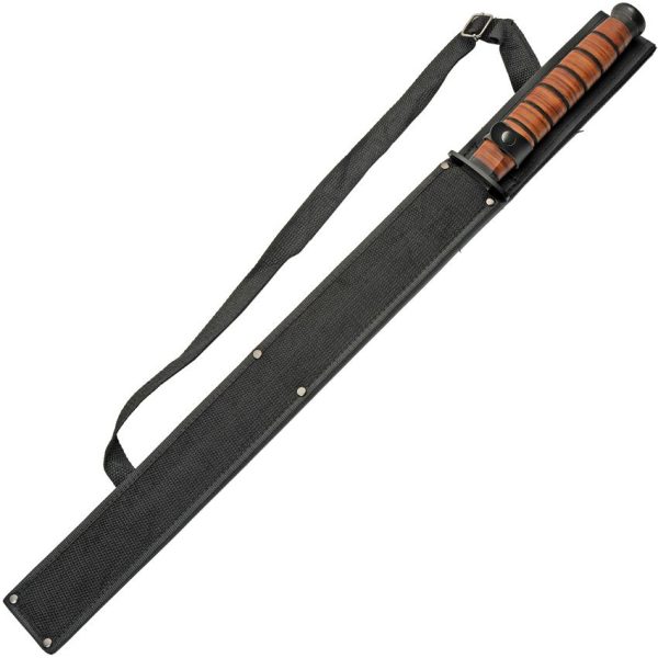 Pakistan Combat Sword - 27.5 inches Black Stainless