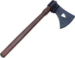 India Made Tomahawk - Black Coated Steel Hardwood