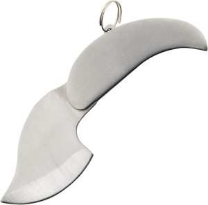 Pakistan Silver Leaf Folding Knife - Stainless Axe Head