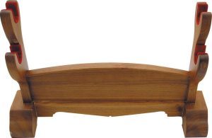 PC2104.jpg CAS Hanwei Daisho Sword Display Stand Natural Oak