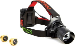 Predator Tactics Coyote Lamp Headlamp - Matte Black