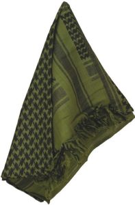 Camcon Shemagh Olive/Black Checkered