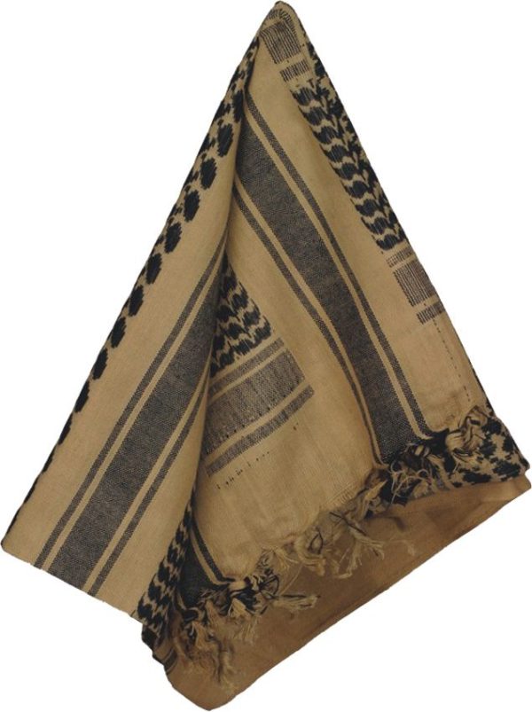 Camcon Shemagh Sand/Black Checkered