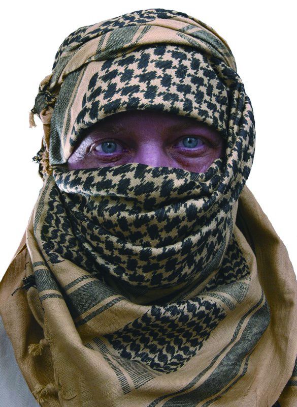 Camcon Shemagh Sand/Black Checkered