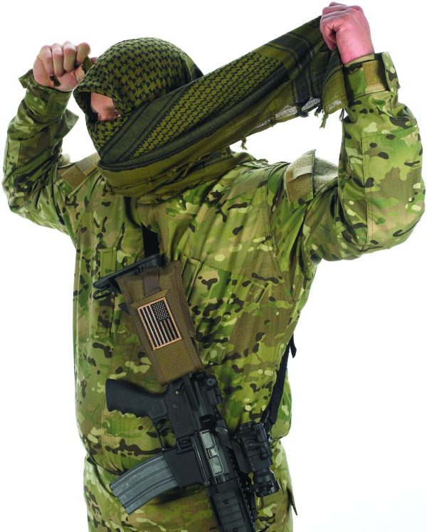 Camcon Shemagh Black 100% Cotton