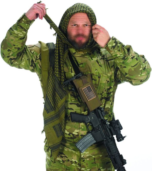 Camcon Shemagh Black 100% Cotton