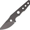 Petrified Fish Bison Fixed Blade - Black Stonewash 14C28N