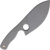Petrified Fish EEL Fixed Blade Gray 3.5" 9Cr18MoV w/ Sheath