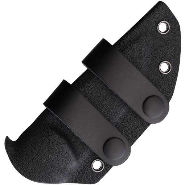 Petrified Fish Beluga Fixed Blade K110 Orange Black G10