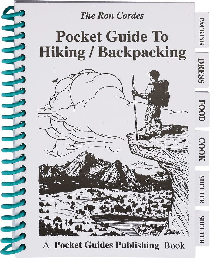 Books Pocket Guide Hiking/Backpack by Ron Cordes