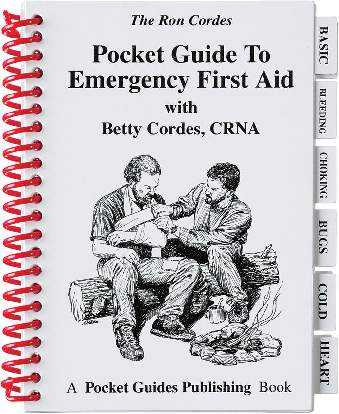 Emergency First Aid Pocket Guide by Ron Cordes