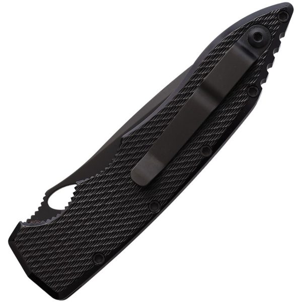 Piranha Auto Mini Predator Spear Point Black