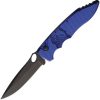 Piranha Auto Mini Predator Button Lock - Blue Handle