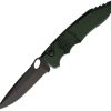 Piranha Auto Mini Predator Button Lock - Green Handle